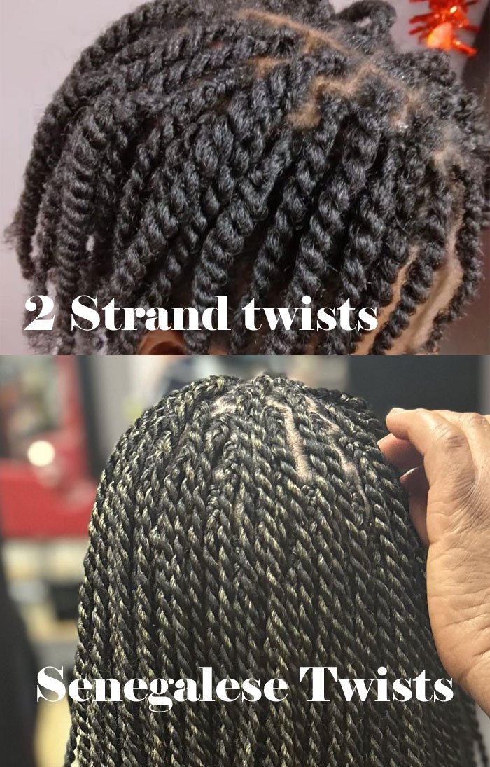 TWISTS: Senegalese Or 2-Strand