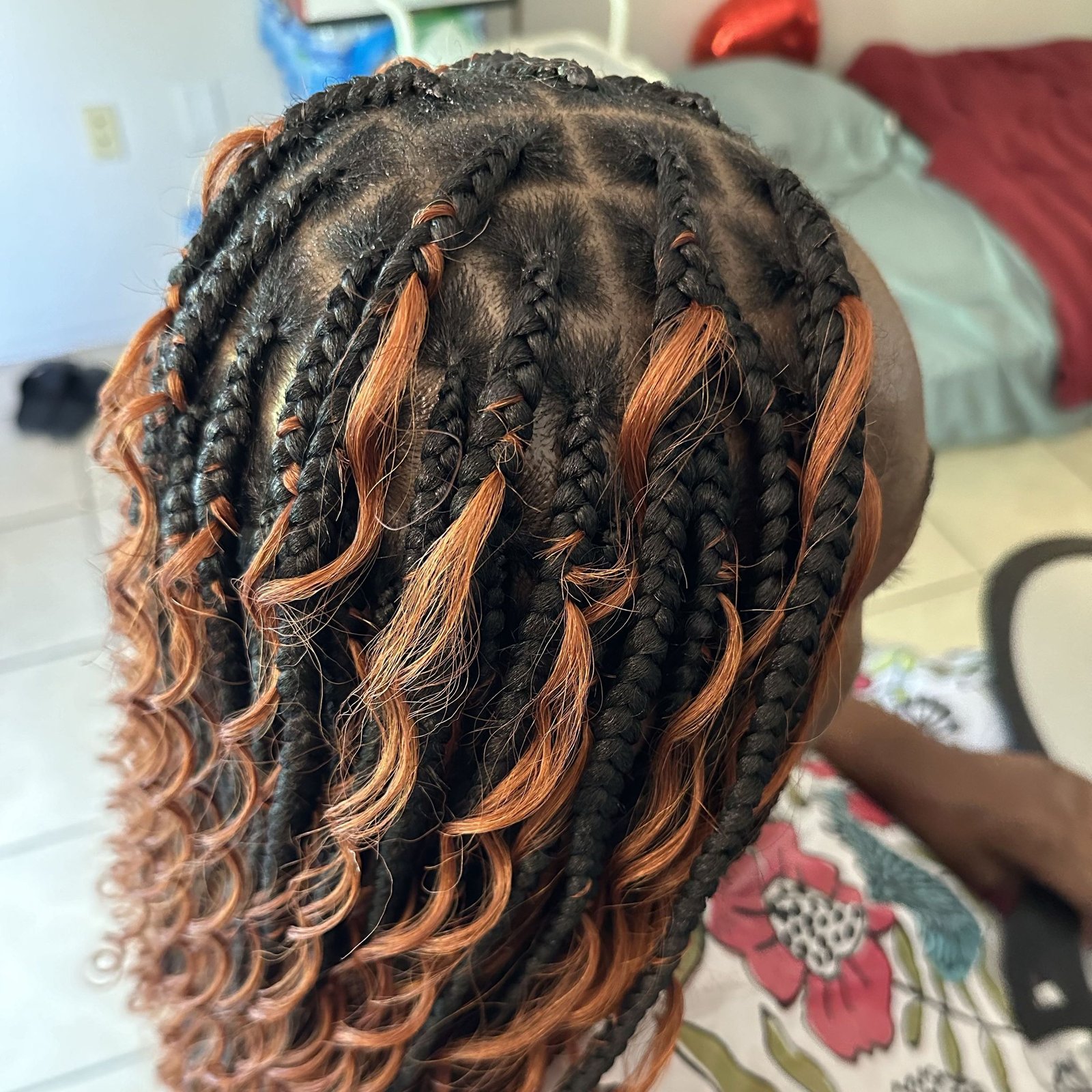 bohemian knotless